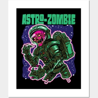 Astro-Zombie Zombie Astronaut Posters and Art